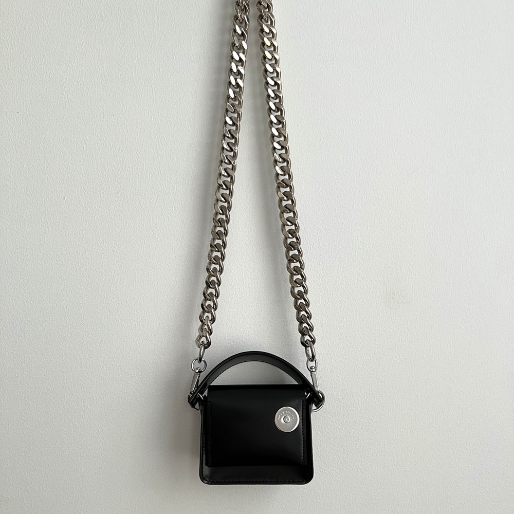 ☆ KARA black micro pinch bag